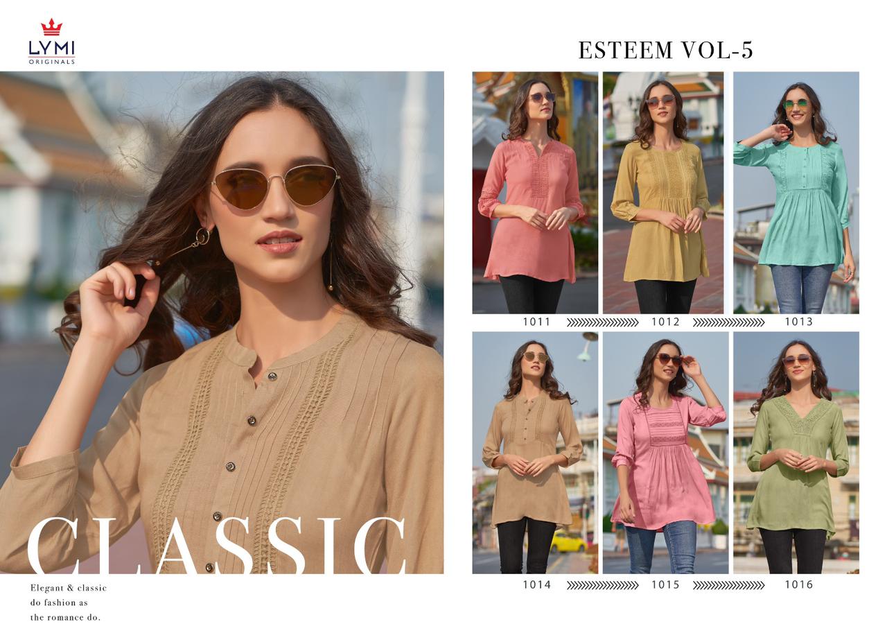 Lymi Esteem Vol 5 By Kessi Ladies Top Catalog